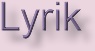 Lyrik