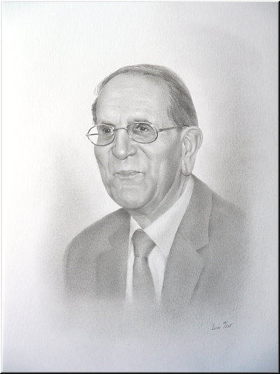 Portraitzeichnung "Opa"